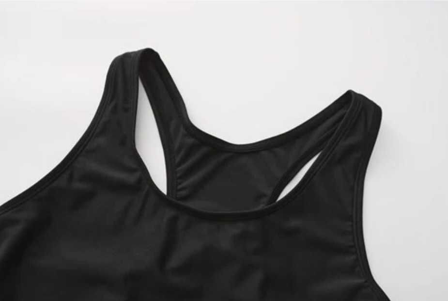 Slazenger Boyleg Swimming Suit Junior Girls - Black 11-12год.