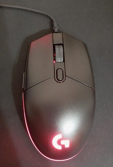 Мышь проводная Logitech G102 LightSync чёрная