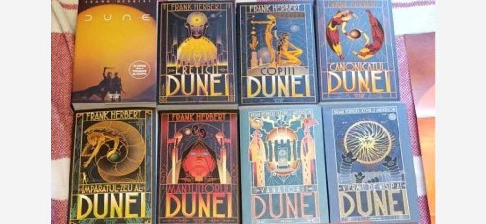 Dune Seria originala 6volume +2 volume + cadou poster