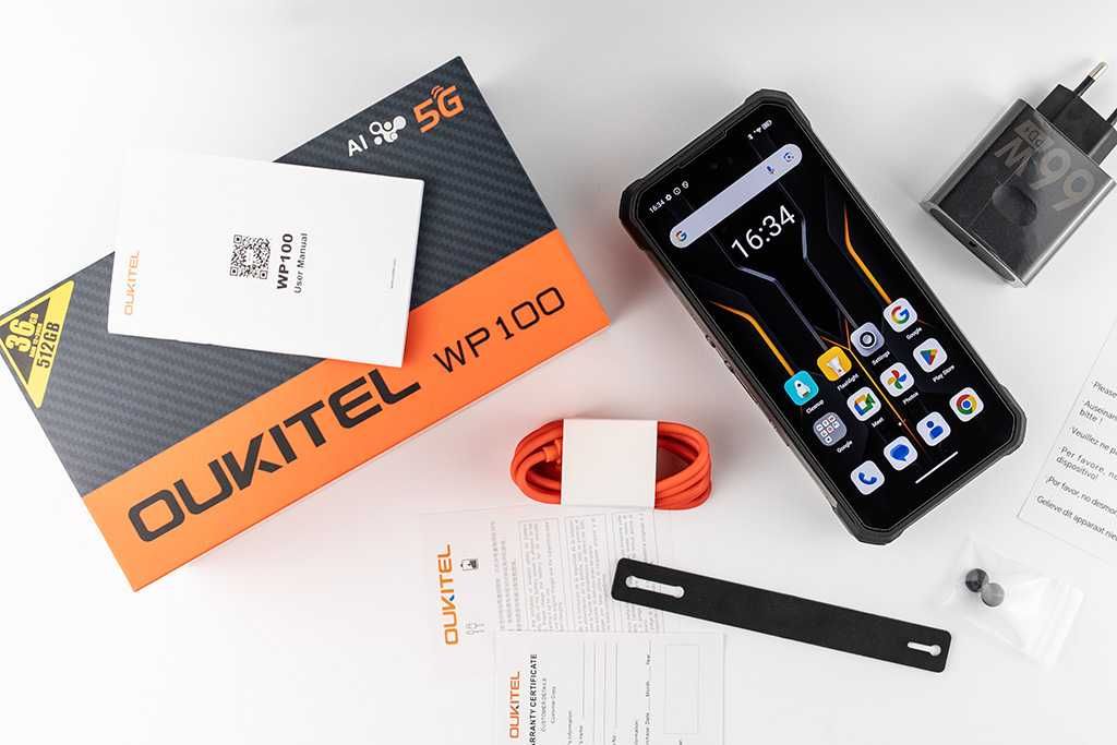 OUKITEL WP100 - 6.79", 12GB/512GB, 33000mAh, 200MP