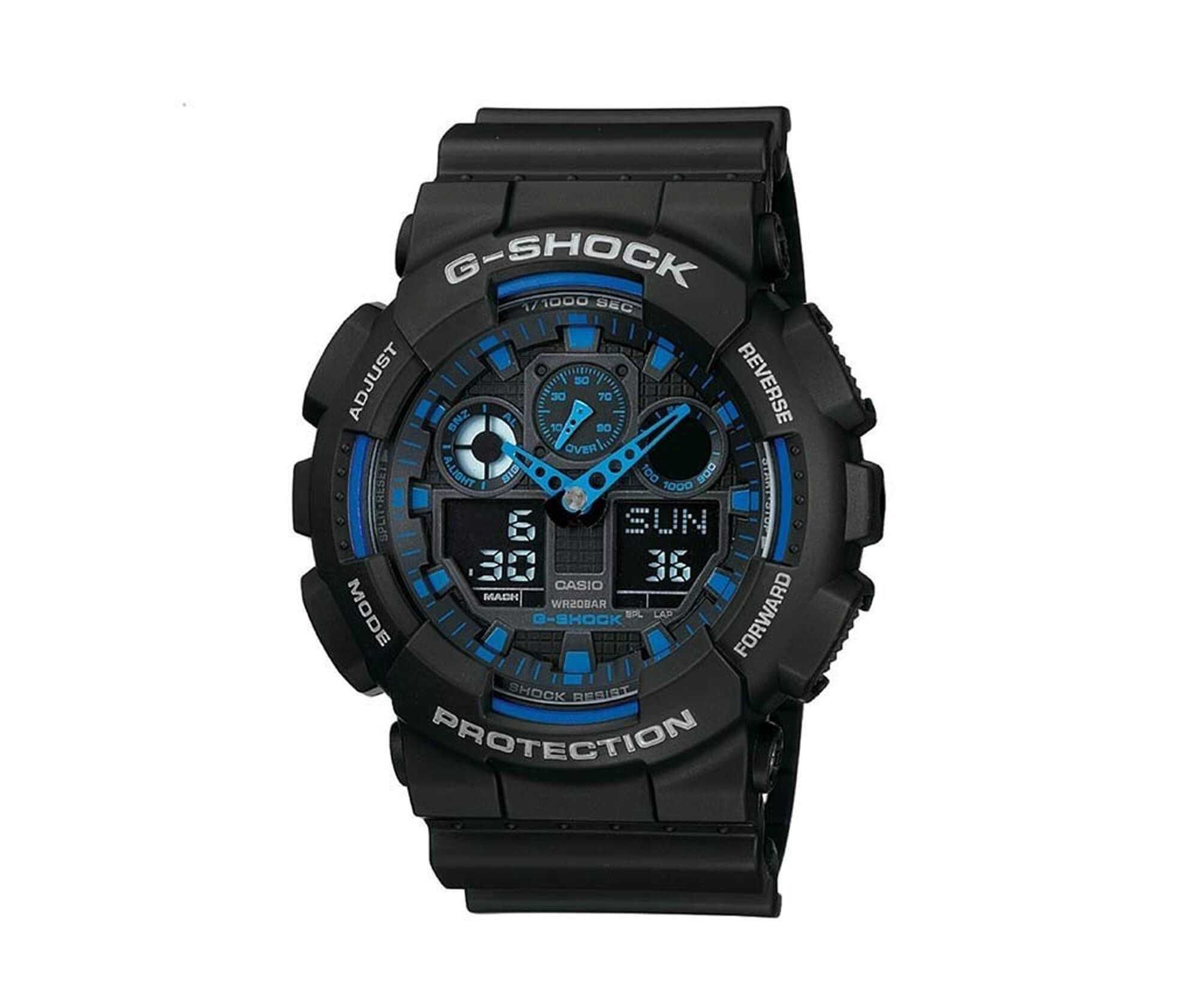 Мъжки часовник Casio G-Shock GA-100-1A2ER