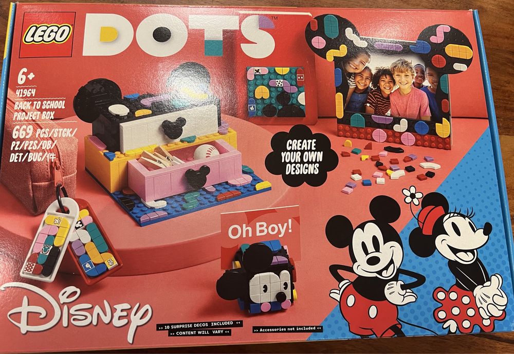 Lego Mickey and Minnie Dots