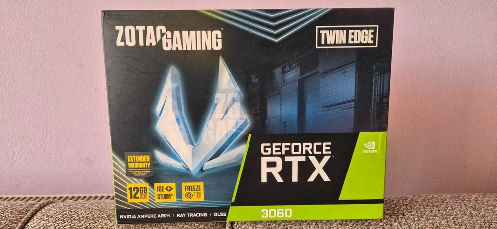 Placa video 3060 ZOTAC GAMING GeForce RTX Twin Edge 12GB GDDR6 192-bit