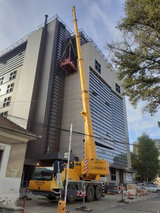 Închiriez Macara,Stivuitor,Ventuze,de inchiriat automacarale buldo