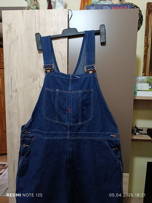 Salopeta blugi bărbați 3XL