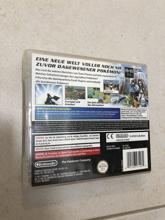 Nintendo DS Pokemon Weisse