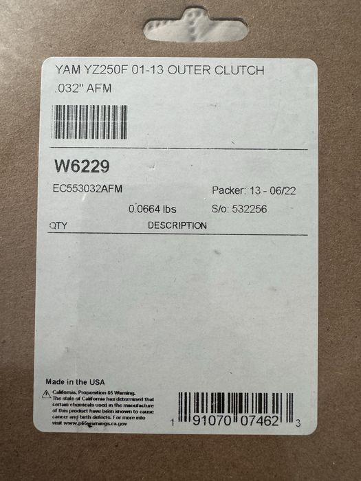 Kit complet ambreiaj marca Wiseco Yamaha WR 250 F/YZ 250 F