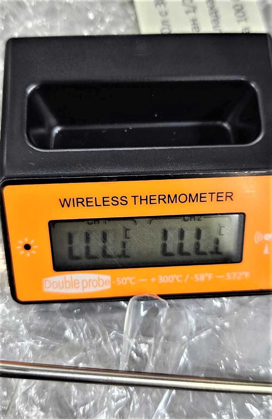 Термометр цифровой с двумя щупами и WiFi-модулем