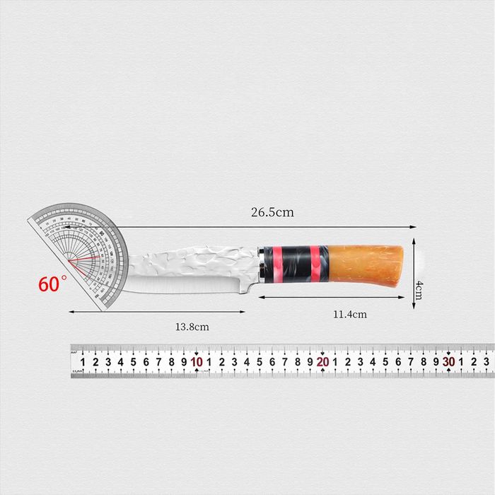 Cutit Dragon Oțel inoxidabil de înaltă duritate 27 cm