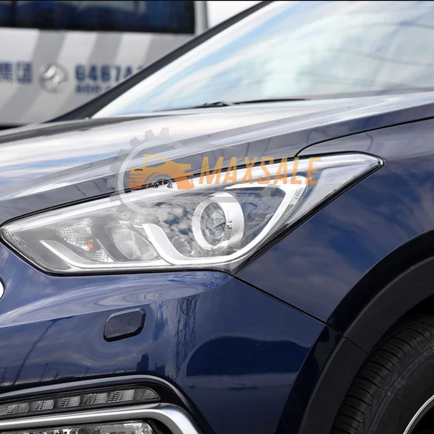 Капаци фарове Hyundai Santafe (17-19) хюндай сантафе стъкло комплект