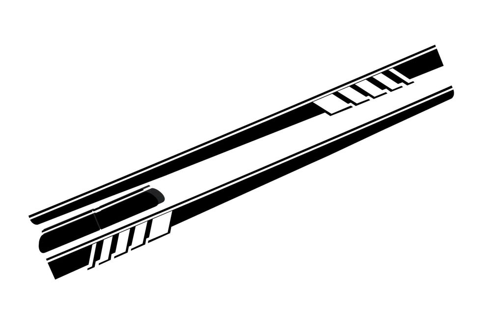 Stickere Laterale compatibil cu Mercedes C-Class C205 Coupe A205 Cabri