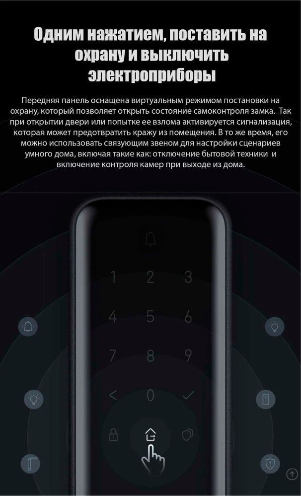 Умный электронный замок Xiaomi Aqara Smart Door Lock N200