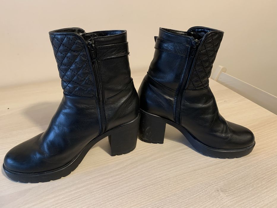 Oferta ieftin! Ghete dama piele 100%