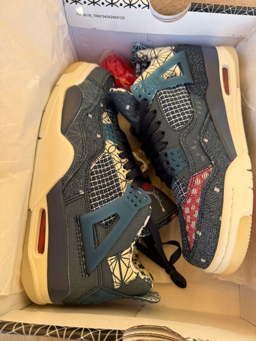 Nike Jordan 4 Denim Ocean Blue (mărimi: 41,42)