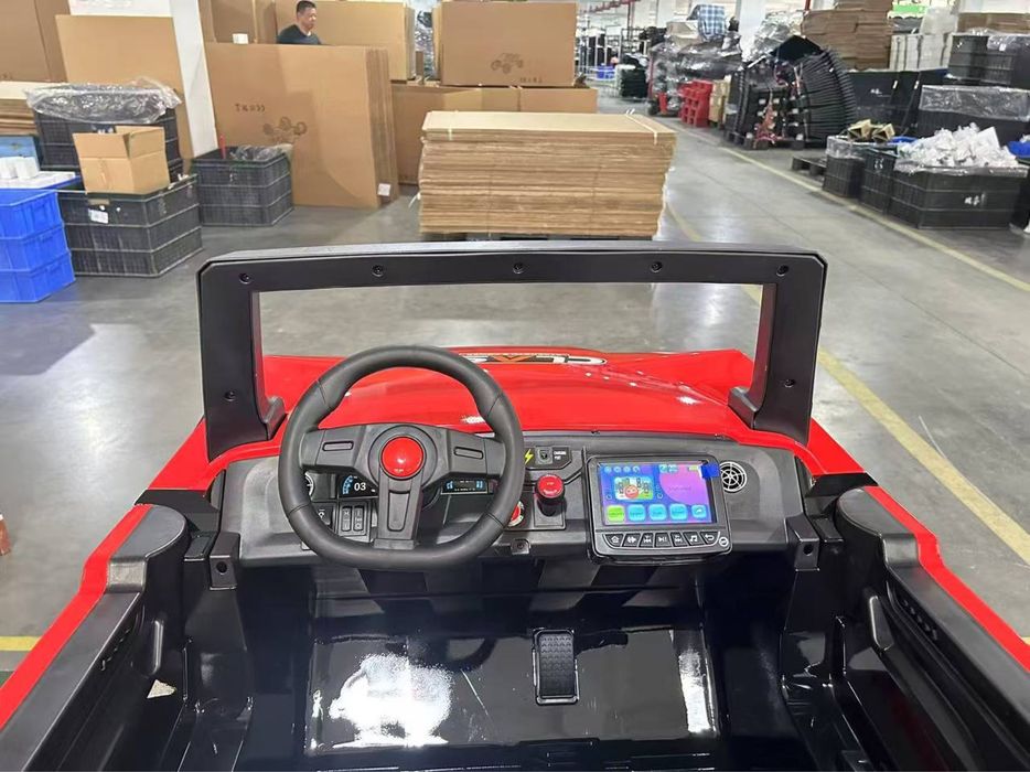 Yangi Monster Jeep 24V 4x4 | Yo’ltanlamas baggi 2 o’rindiqli va katta