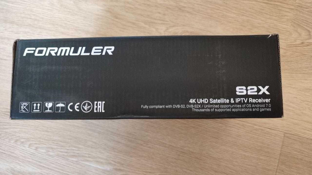 Cпутниковый 4K UHD ресивер  Formuler S2X