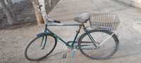 Велосипед Урал. Цвет синий. В хорошем состоянии