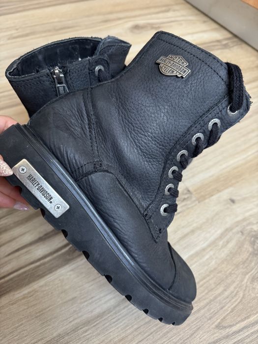 Оригинални бутикови боти естествена кожа HARLEY DAVIDSON! 37 н