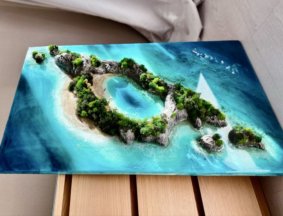 Картины из мха премиум-класса: стиль, натуральность и удобная цене