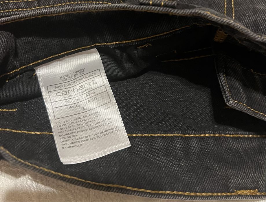 Carhartt Brandon Pants – Чисто нови, черни, Л/L размер.