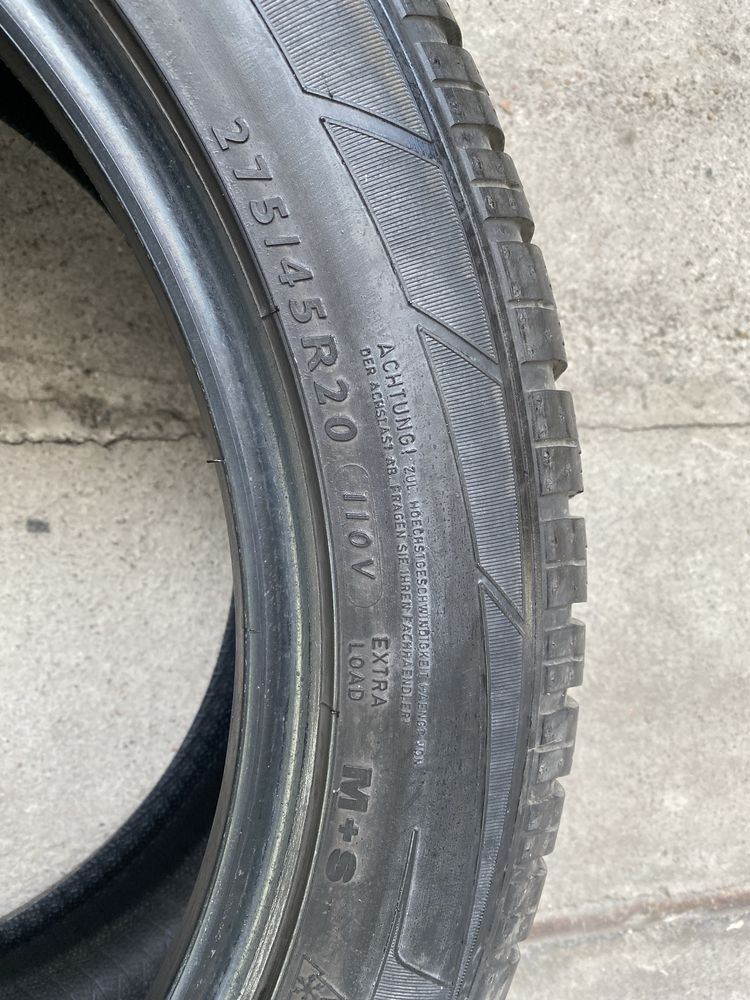 Зимние шины Dunlop 275/45 r20