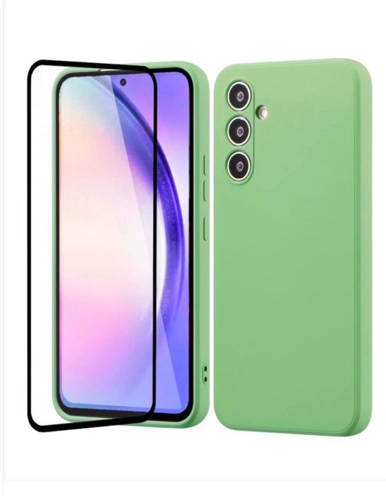 Samsung A07/A17/A16/A26/A36/A56 Husa Soft Touch + Folie Sticla Esd