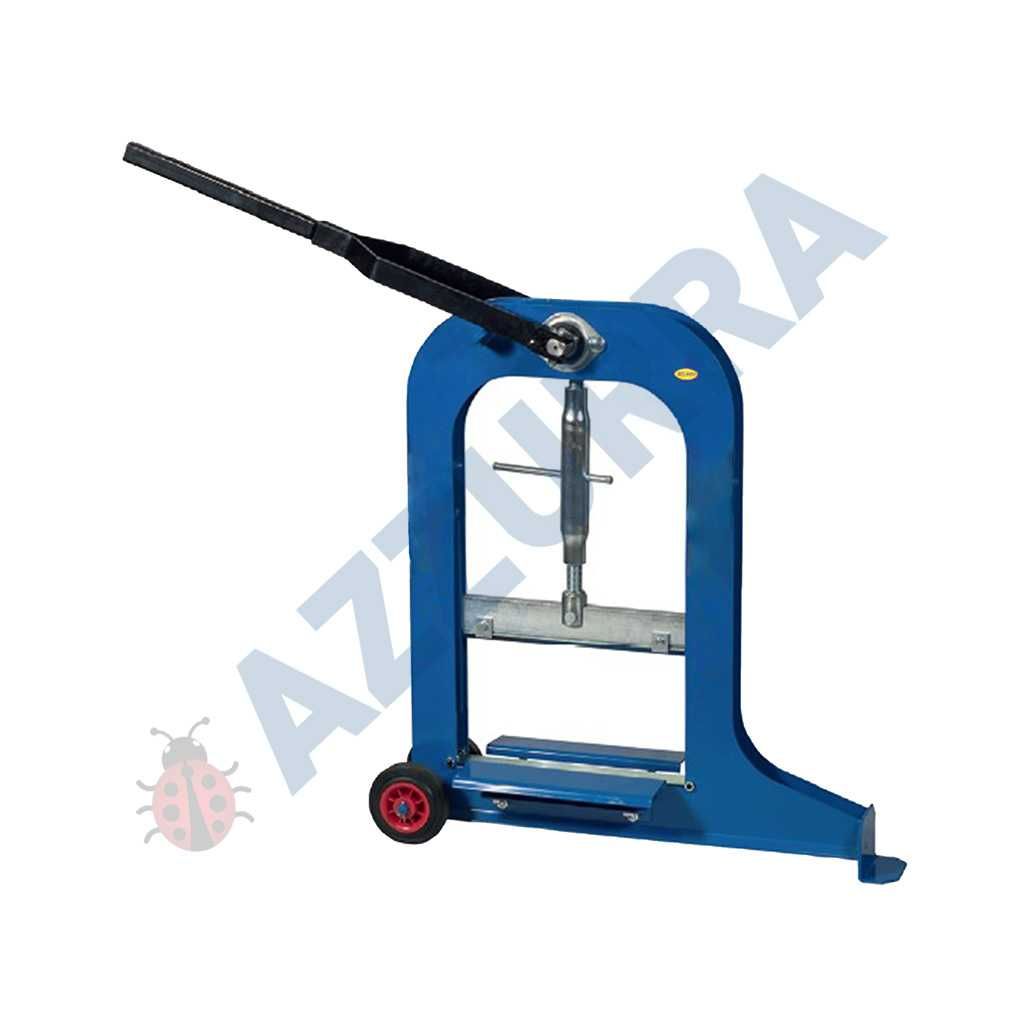 CLESTE borduri 1000 kg ridicare cu stivuitor macara falci reglabile