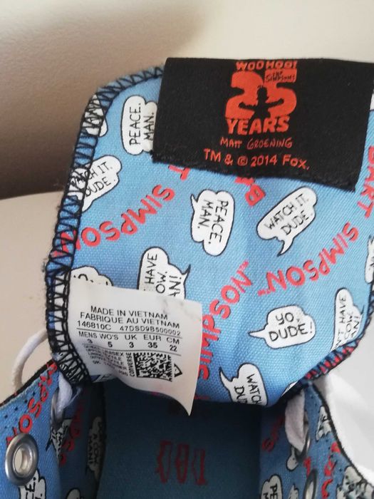 Детски кецове Converse All Star The Simpsons