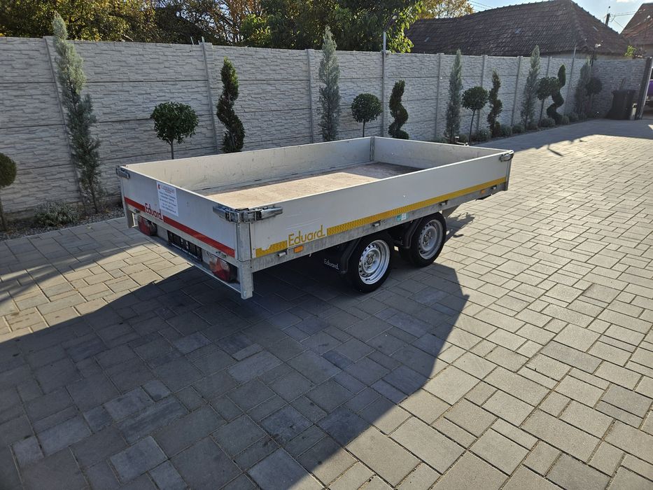 Remorca eduard 2700 kg,3,10x1,80 metri util,model 2021