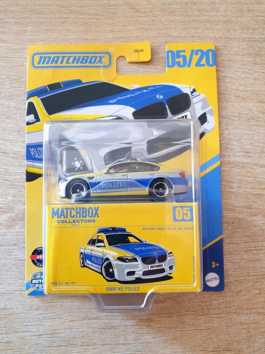 Matchbox Collectors BMW M5 Police (Hot Wheels)