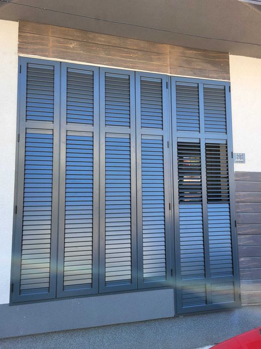 Obloane din Aluminiu  Doormet RAL Imitatie Lemn realizate pe comanda