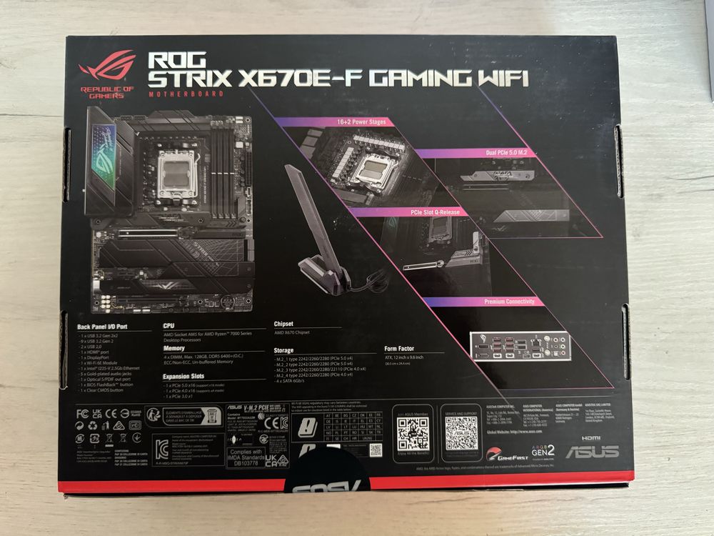 Asus ROG Strix X670E-F Gaming Wifi