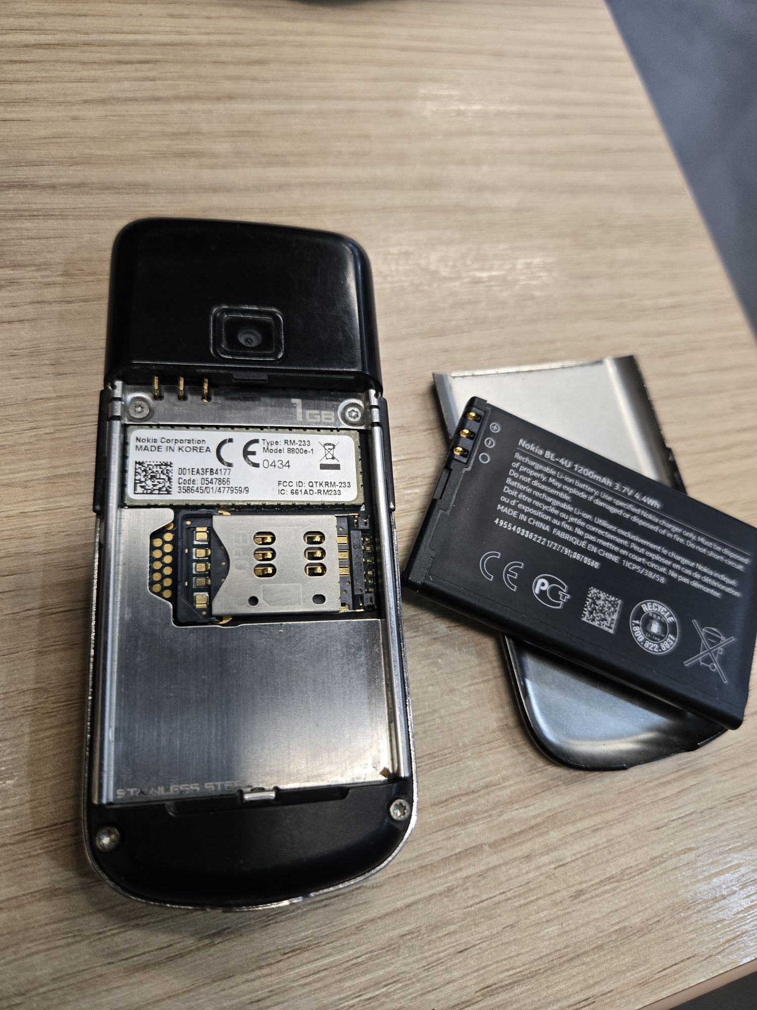Nokia 8800 arte black