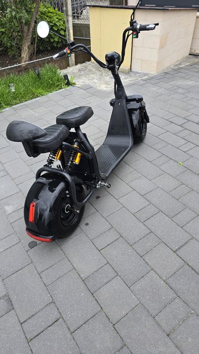 Chopper scuter electric 1500w moped în stare foarte bună