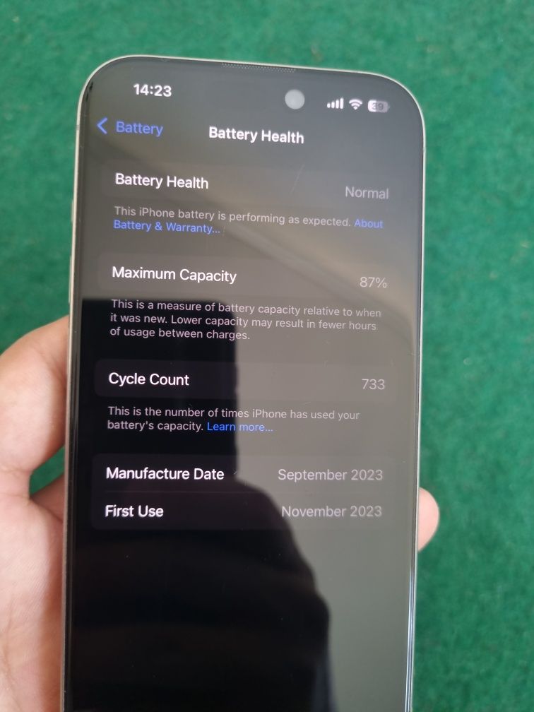 Iphone 15pro 128gb