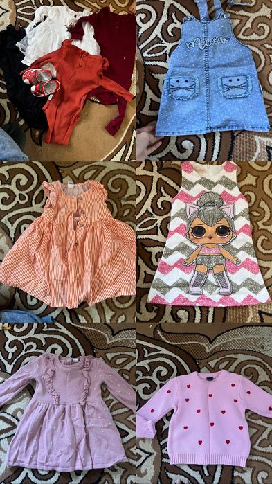 Продам пакет вещей на девочку