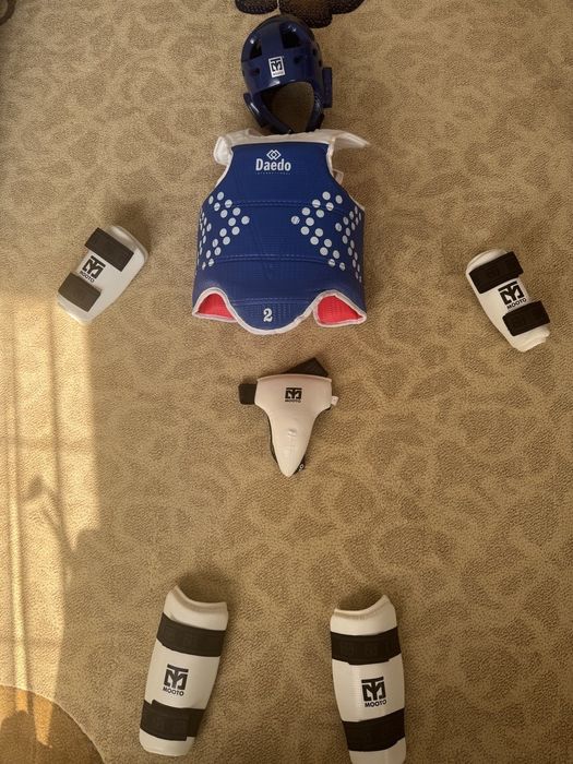 Щитки для таэквандо и других видов спорта