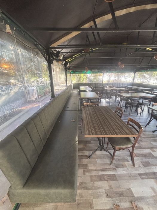 Пергола с метална конструкция