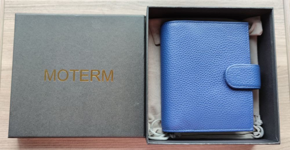 Moterm Regular series бележник, кралско синьо в джобен размер