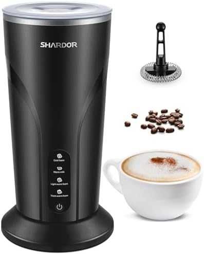 Електрически уред за разпенване на мляко 4 в 1 – Топла и студена пяна