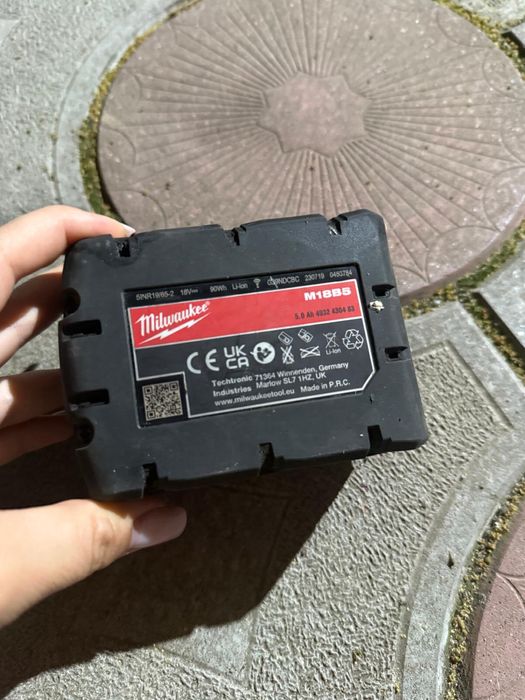 Acumulator milwaukee 5.0 ah 18v