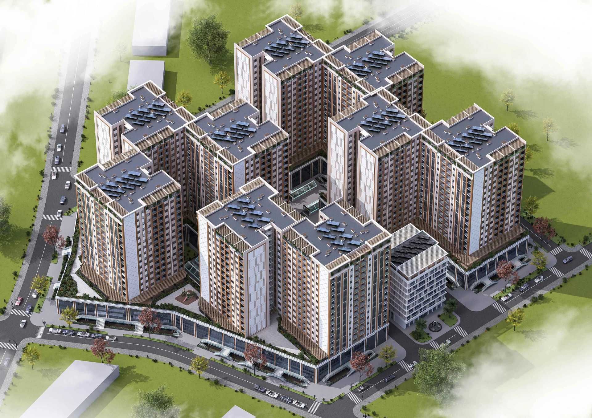 Квартира Бизнес-класса 45,6 кв.м в новостройке всего за $47 000