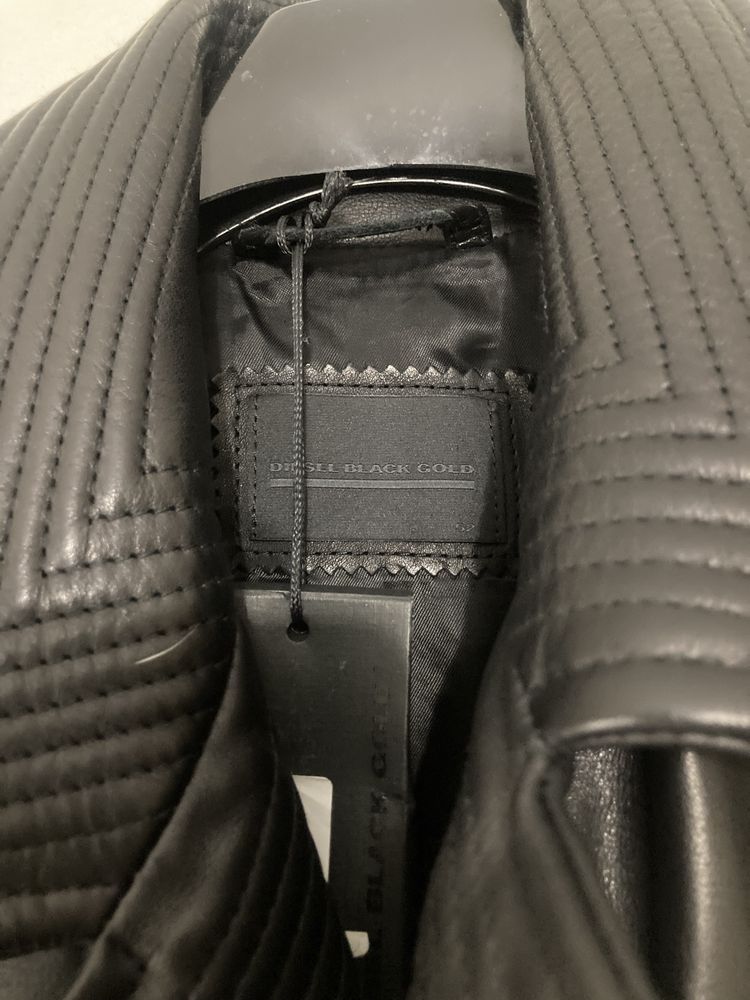 Кожено яке Diesel Black Gold