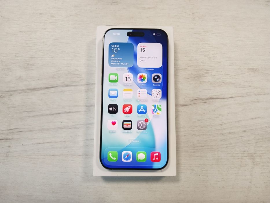 Перфектен  iPhone 16 Pro Max 512 GB Natural Гаранция