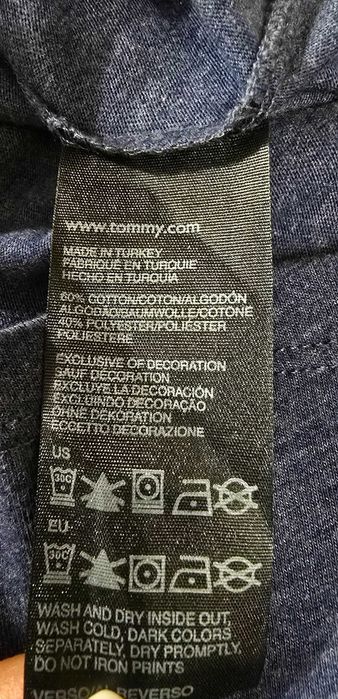 Tommy Hilfiger M-дамска тениска (х-413)