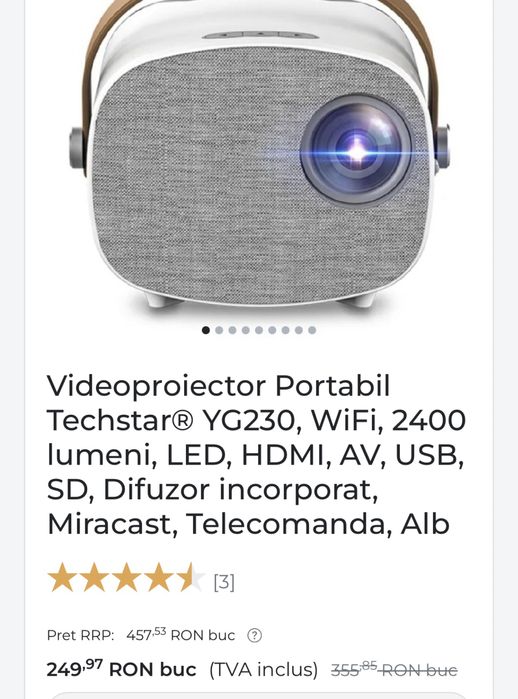 Videoproiector Portabil , WiFi