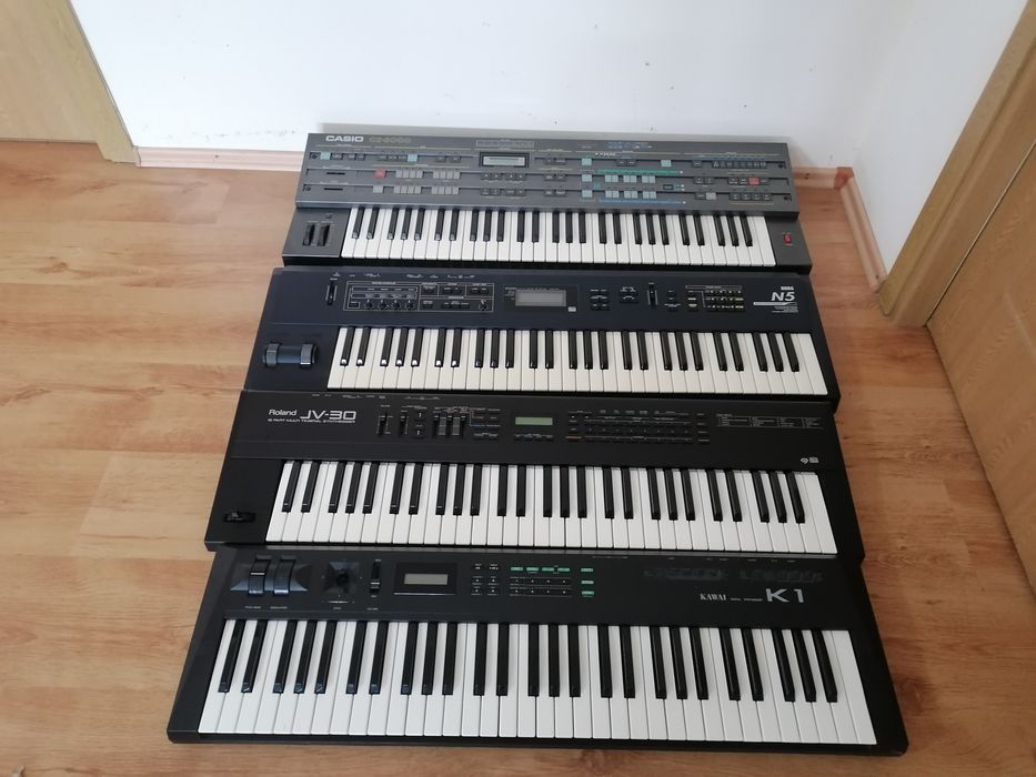 Kawai K1 Roland JV-30 Korg N5 sintetizator orgă pian