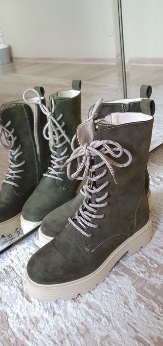 Cizme damă piele întoarsă