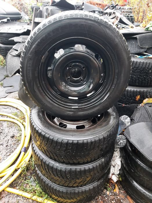 4бр.железни джанти 15цола за Пежо и Ситроен 4х108