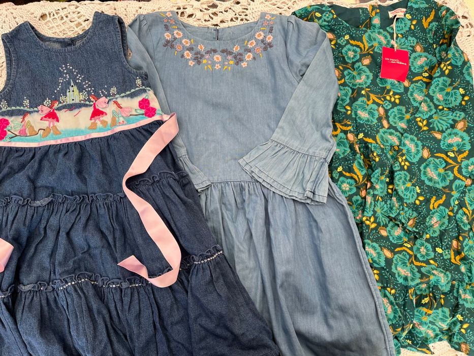 Брендовые платья на девочку 3-12 лет